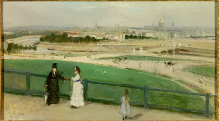 View of Paris from the Heights of the Trocadéro