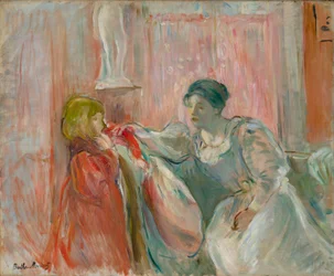 Young Woman and Child