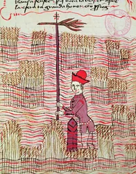 Surveyor in a Field, from Traite d