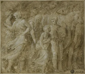 Procession of Figures and Oxen