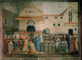 Consecration of Saint Egidio by Pope Martin V