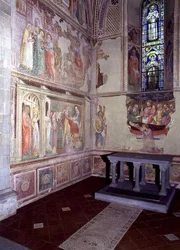 The Life of the Virgin, fresco cycle from an apse chapel