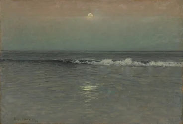 Night Sinks on the Sea