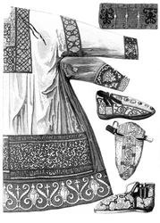 Royal garments of Charlemagne 742-814, 15th century 1849
