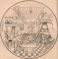 The Alchemist, 16th Century, 1849