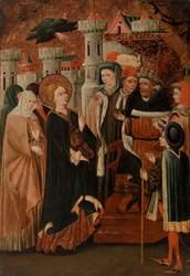 Saint Catherine of Siena before Pope Gregory XI