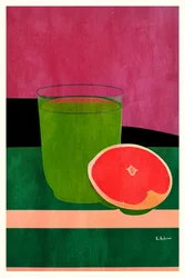 Vibrant Grapefruit Juice
