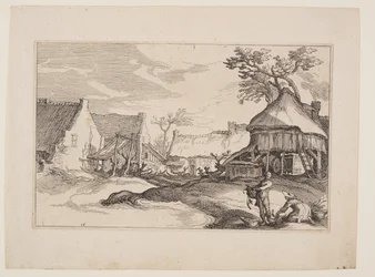 Plate 16, from Landscapes with Farmhouses