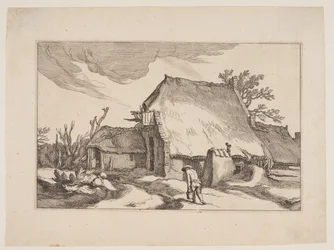 Plate 5, from Landscapes with Farmhouses