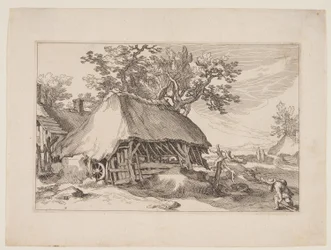 Plate 7, from Landscapes with Farmhouses