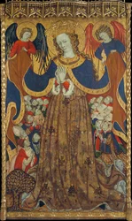 Virgin of Mercy, ca 1430