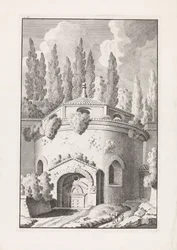 Ruins of a Roman Round Temple