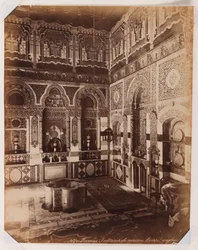 Interior of the British Consulate in Damascus