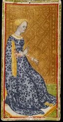Queen of Wands. Tarot Card
