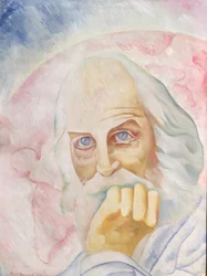 Portrait of Walt Whitman (1819-92)