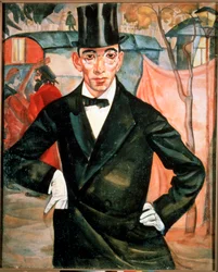 Portrait of the Artist and Photographer Miron Sherling
