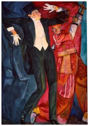 Portrait of the stage producer Vsevolod Meyerhold