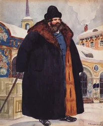 Merchant in a Fur Coat, 1920