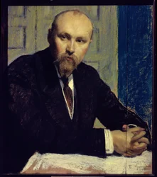 Portrait of the Artist N. Roerich