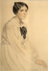 Portrait of Ksenia Nikolayevna Semenova Skalova