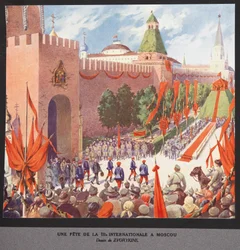 Celebration of the Third International, Moscow