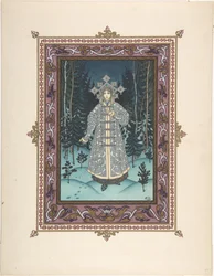 Illustration for the Fairy Tale Snegurochka