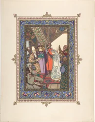 Illustration for the Fairy Tale Snegurochka