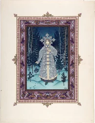 Illustration for the Fairy Tale Snegurochka