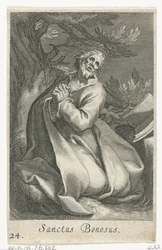 Saint Bonosus as Hermit (series: Hermits, Sacra eremvs ascetarvm)