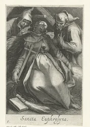 Saint Euphrosyne of Alexandria as a Hermit (Hermits)