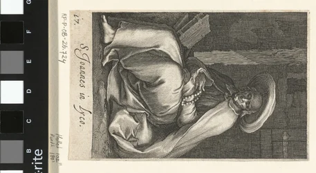 Saint John of Lycopolis as a Hermit in His Cell (series: Hermits, Sacra Eremus Ascetarvm)
