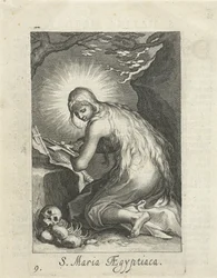 Saint Mary of Egypt as a Hermit