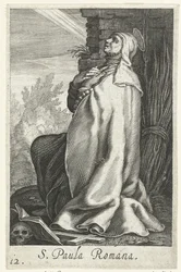 Saint Paula of Rome as a Hermit