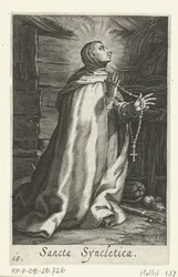 Saint Syncletica of Alexandria as a Hermit (Hermits)