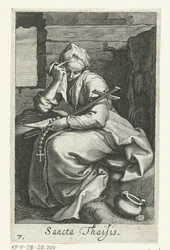 Saint Thaïs of Alexandria as a Hermit