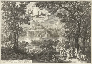 Landscape with the Martyrdom of Saint Stephen