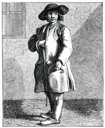 A Chimney Sweep, 1737-1742