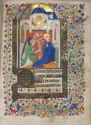 Book of Hours Use of Paris: Annunciation