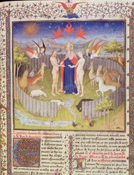 The Marriage of Adam and Eve (detail)