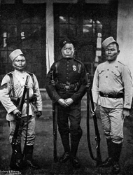 Types of Uniform of the 44th Gurkhas