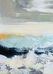Golden Horizon Seascape