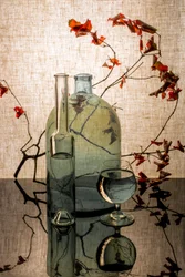 Autumn Glass Still Life