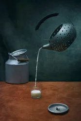 Surreal Milk Pour