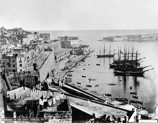 Entrance to the Great Harbour, Malta