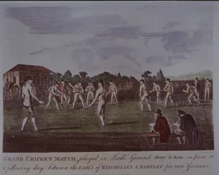 Cricket match at Lord