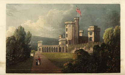 East Cowes Castle, Isle of Wight, the seat of architect John Nash