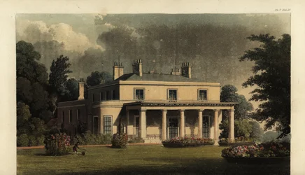 North Court, Isle of Wight, the seat of Mrs. Bennet