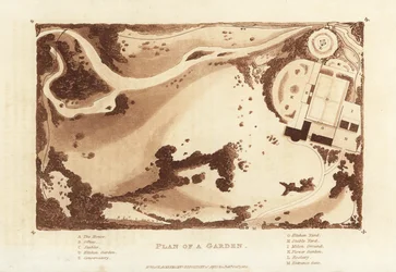 Plan of a Garden for a Stately Home