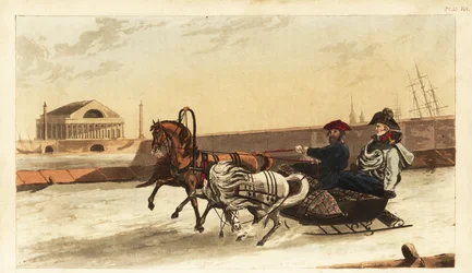 Sleigh Used in Winter by Alexander Emperor of Russia