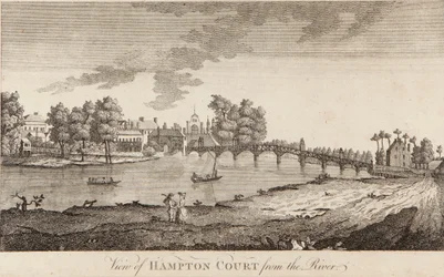View of Hampton Court from the River
